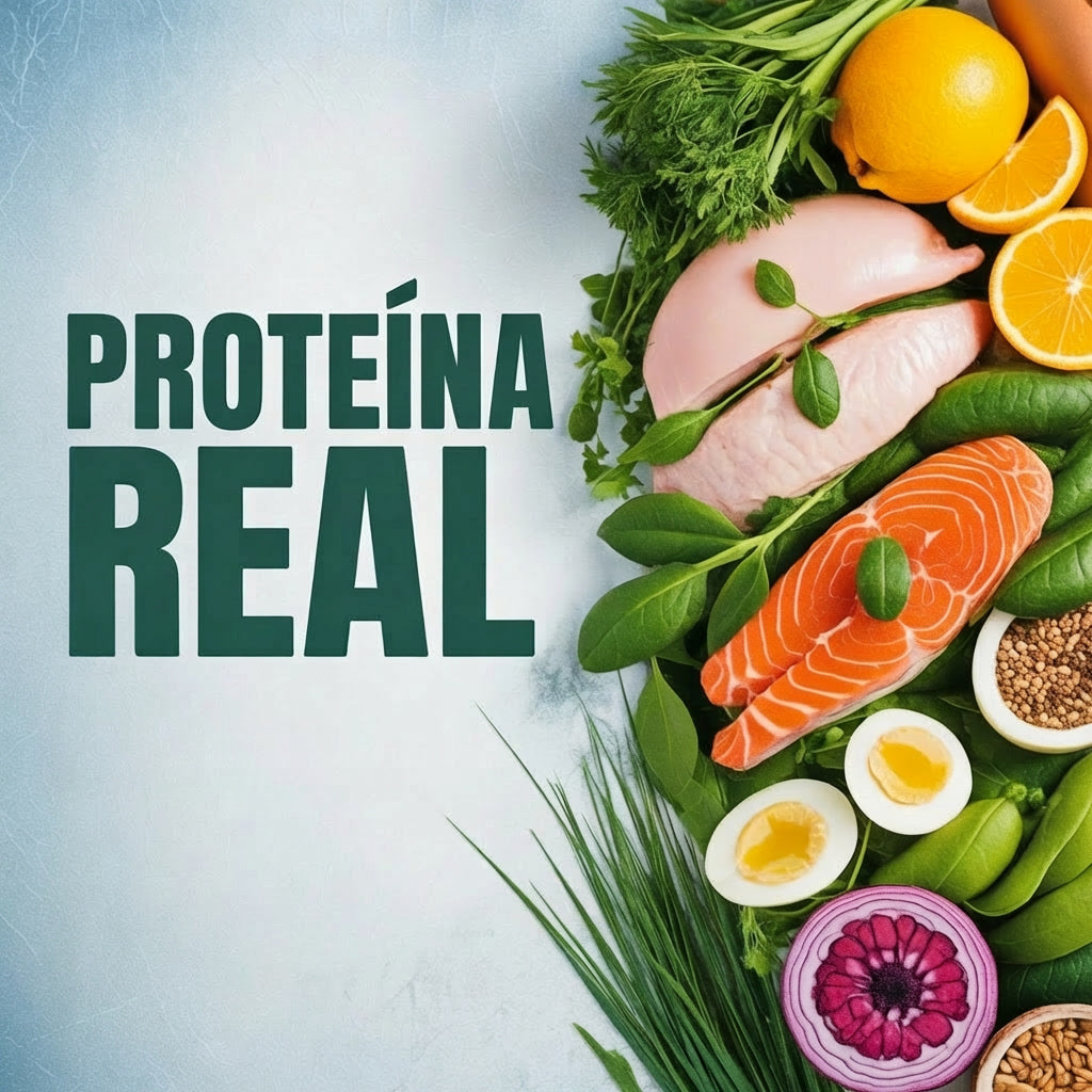 Proteína Real: 33 Recetas + 5 Bonos Exclusivos